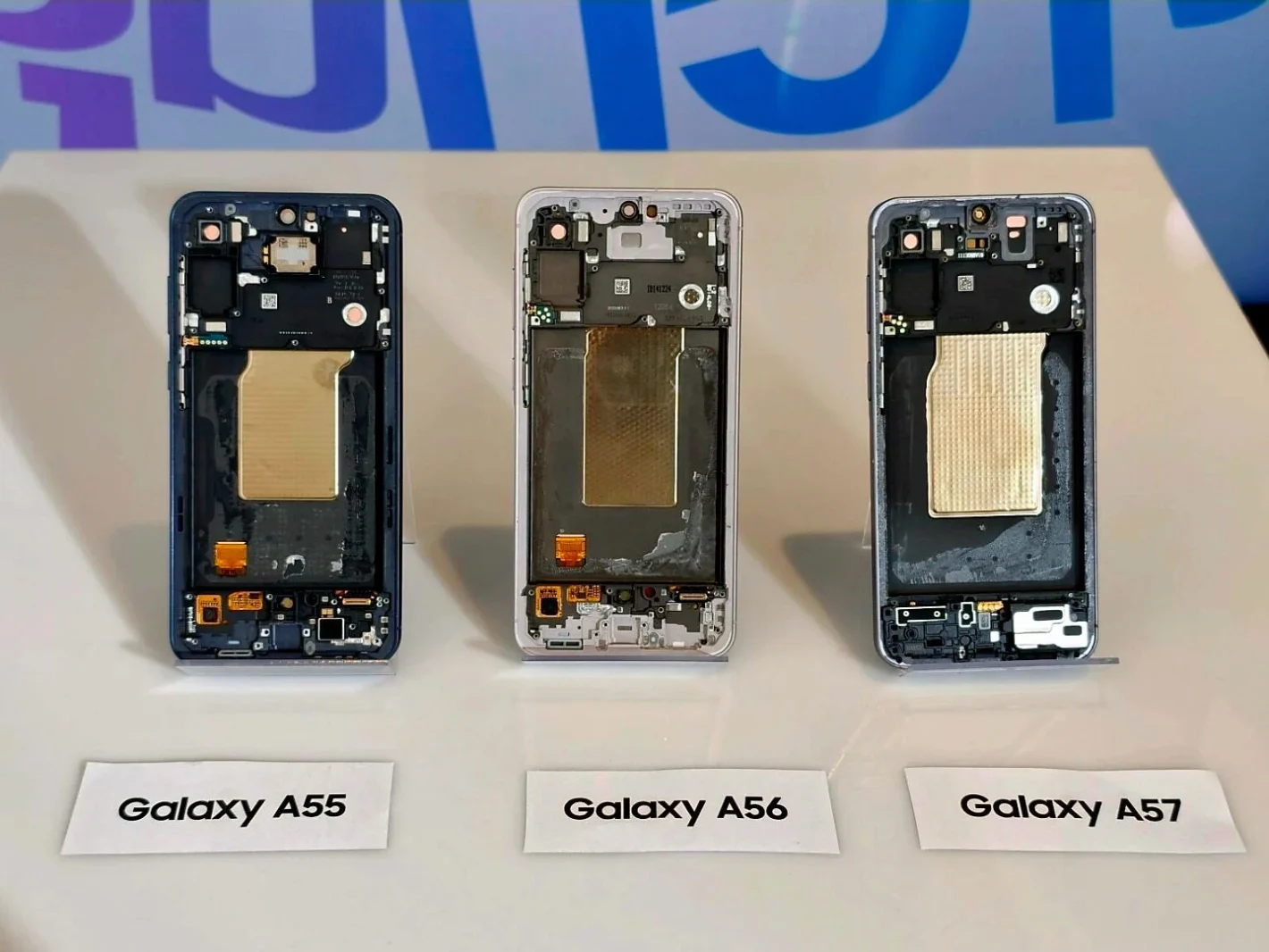 Galaxy A57 vapor chamber cooling leak