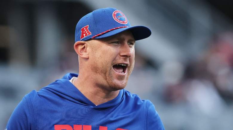 Buffalo Bills coach Joe Brady.