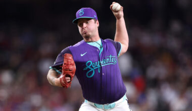 Diamondbacks Philip Abner roster moves optioned 2026 spring...