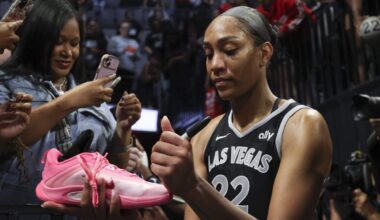 For A’ja Wilson, ‘storytelling is so key’ with a new signature shoe, European tour