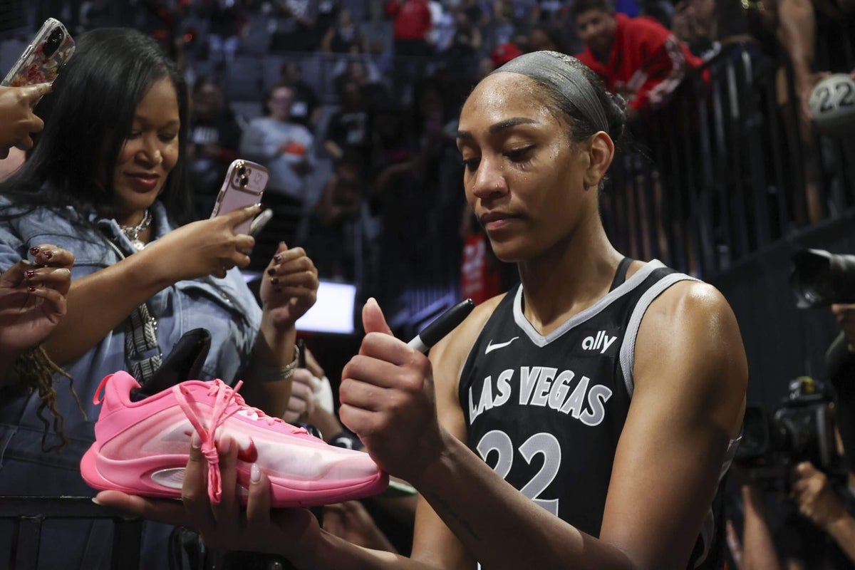 For A’ja Wilson, ‘storytelling is so key’ with a new signature shoe, European tour