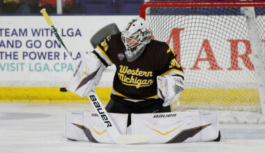 Three Kings prospects advance to NCAA Frozen Four, Slukynsky's Season Ends in Elite Eight