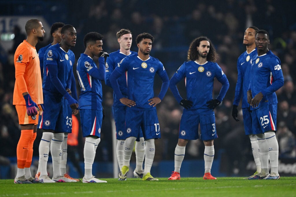 Chelsea players v Leeds.