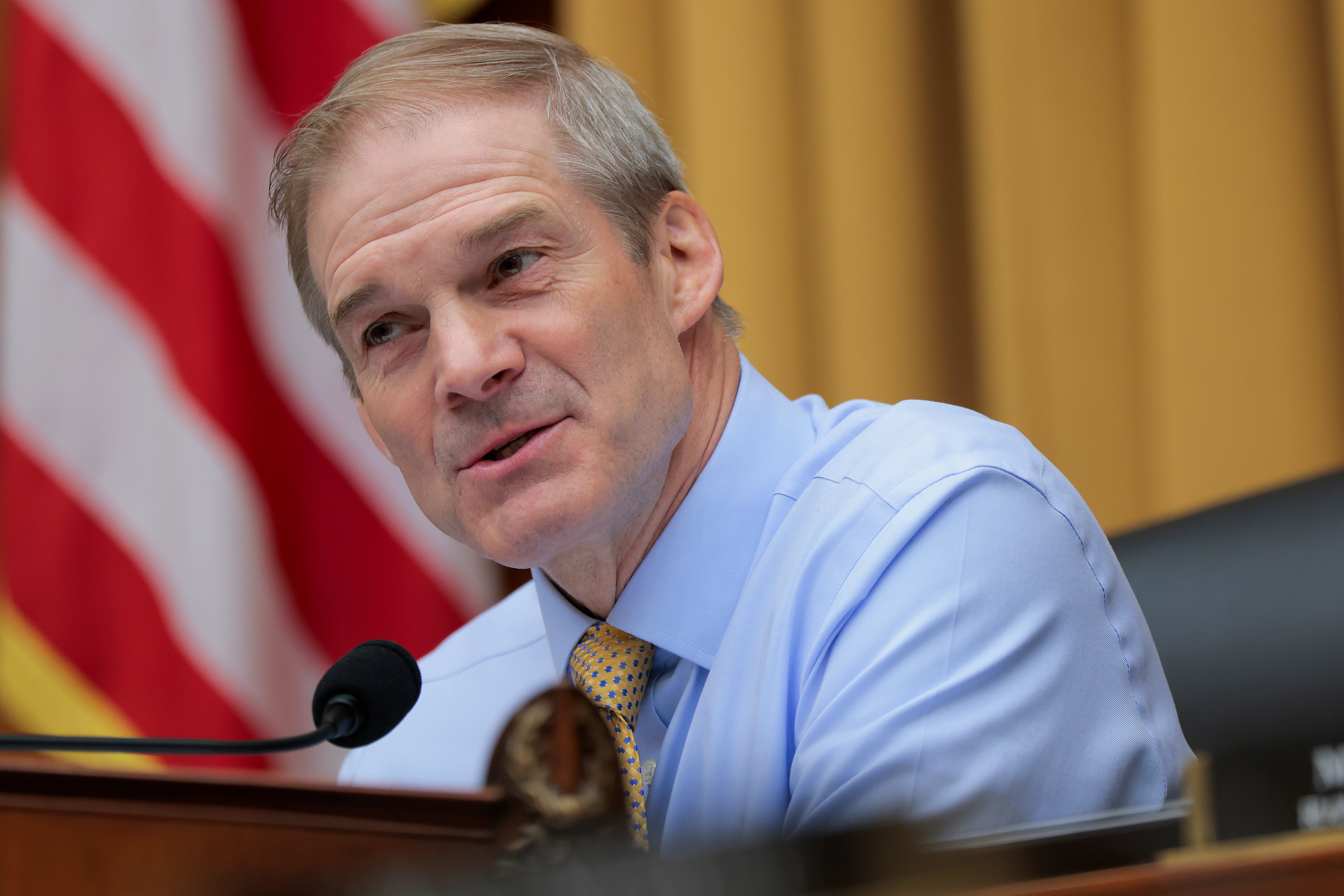 US Republican Representative Jim Jordan of Ohio