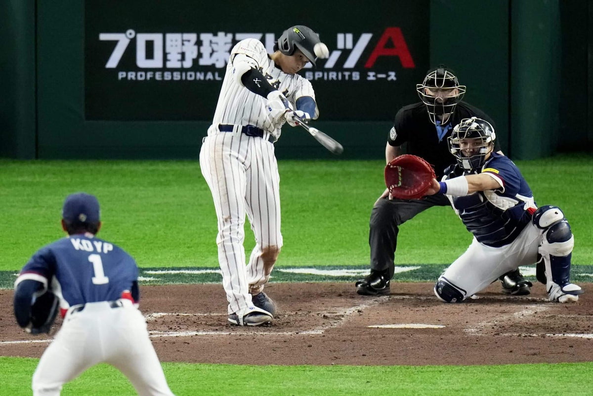 Ohtani homers again as mighty Japan holds off upset bid from Korea in WBC