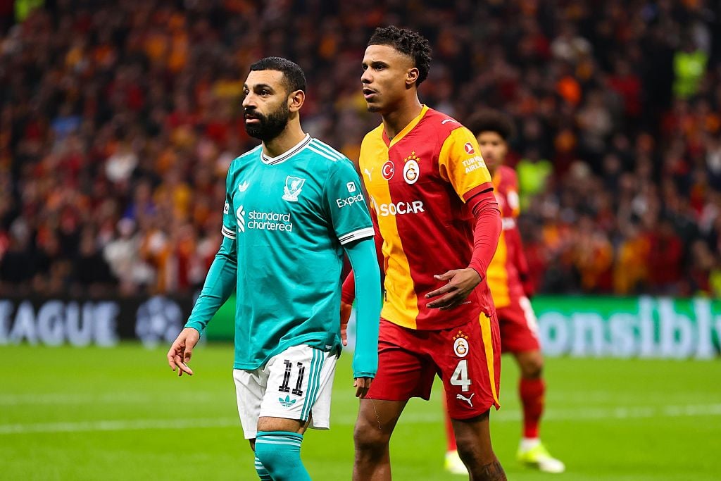 Mohamed Salah for Liverpool vs Galatasaray