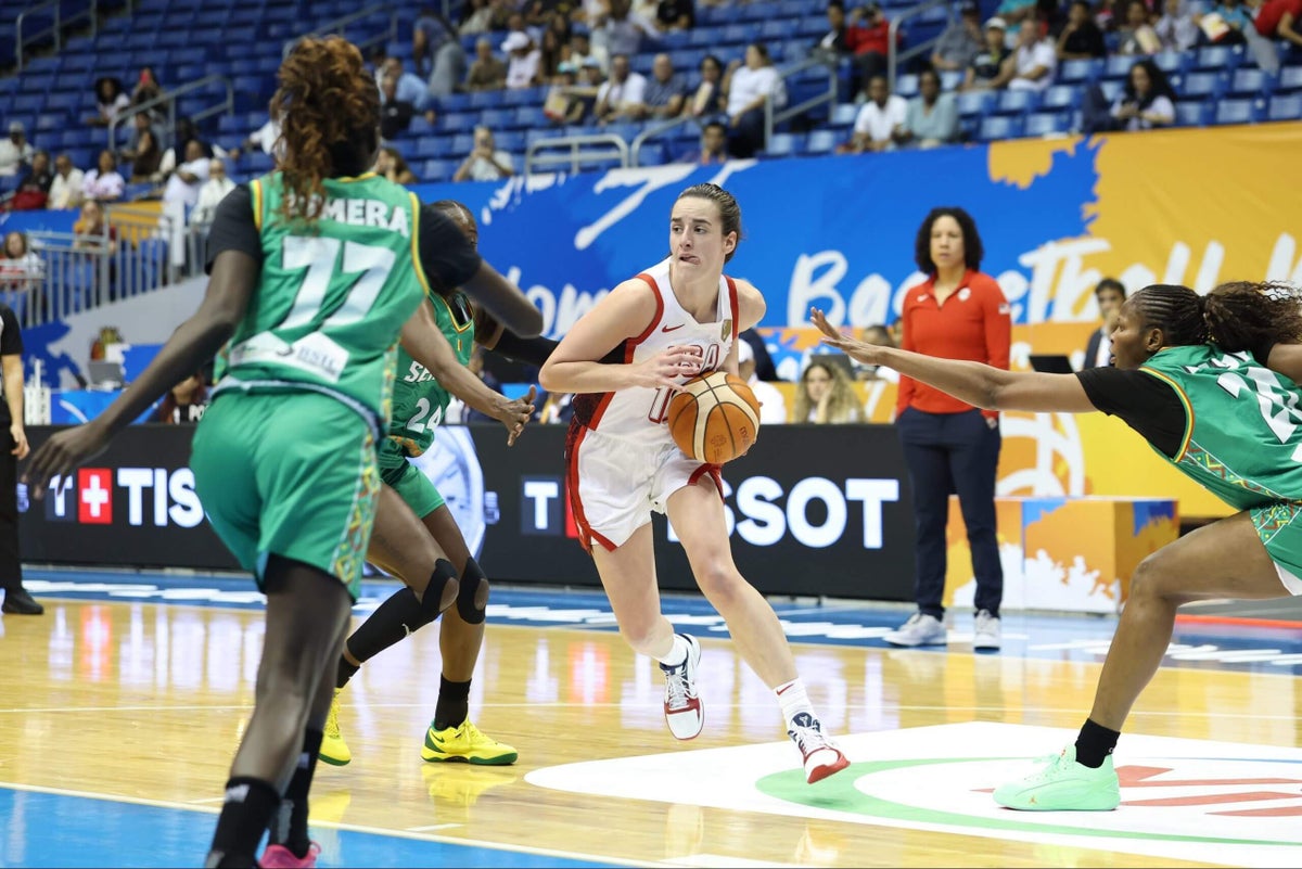 Caitlin Clark shines with double-double in dominant Team USA victory