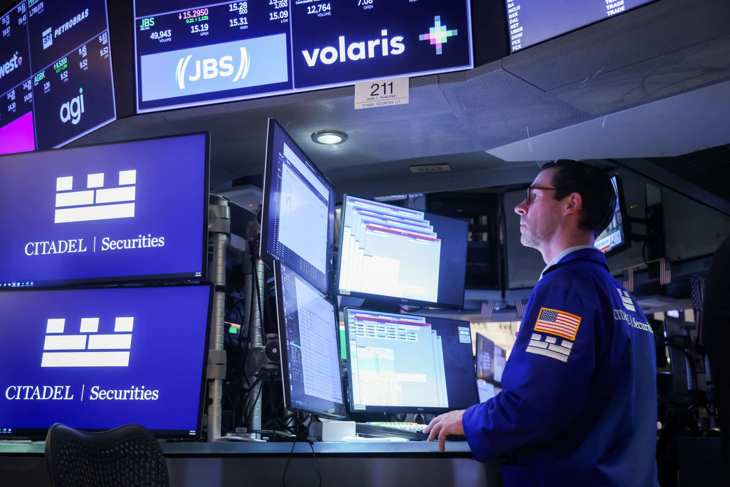 Major Indexes Close Sharply Higher as Oil Retreats; Dow Rises Nearly 400 Points