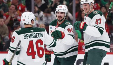 Strange Filip Gustavsson exit doesn’t deter a slump-busting Wild OT win: Takeaways