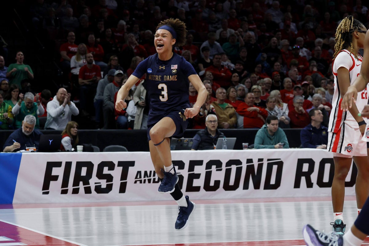 Women’s NCAA Tournament takeaways: Notre Dame, Virginia use upsets to punch Sweet 16 tickets