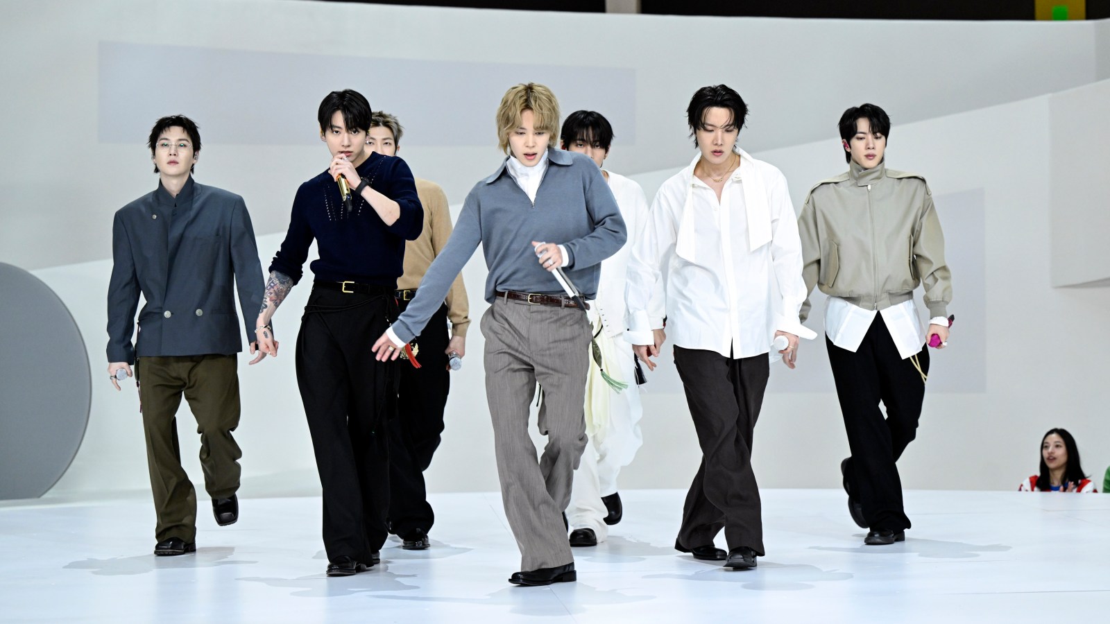 Watch BTS Perform 'Swim' in the Guggenheim Museum on 'Fallon'