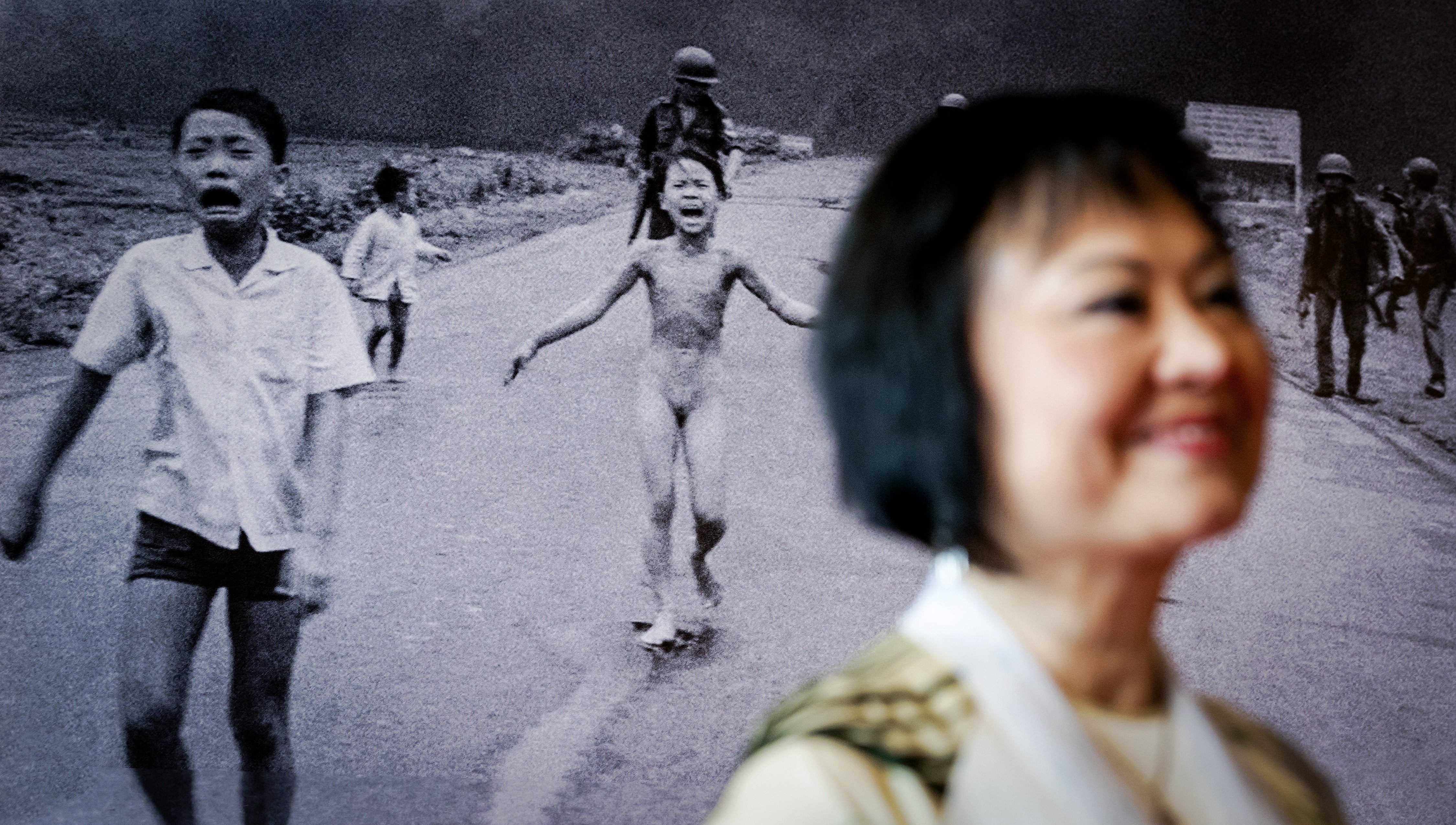 Vietnam war survivor Kim Phuc Phan Thi, also known as 