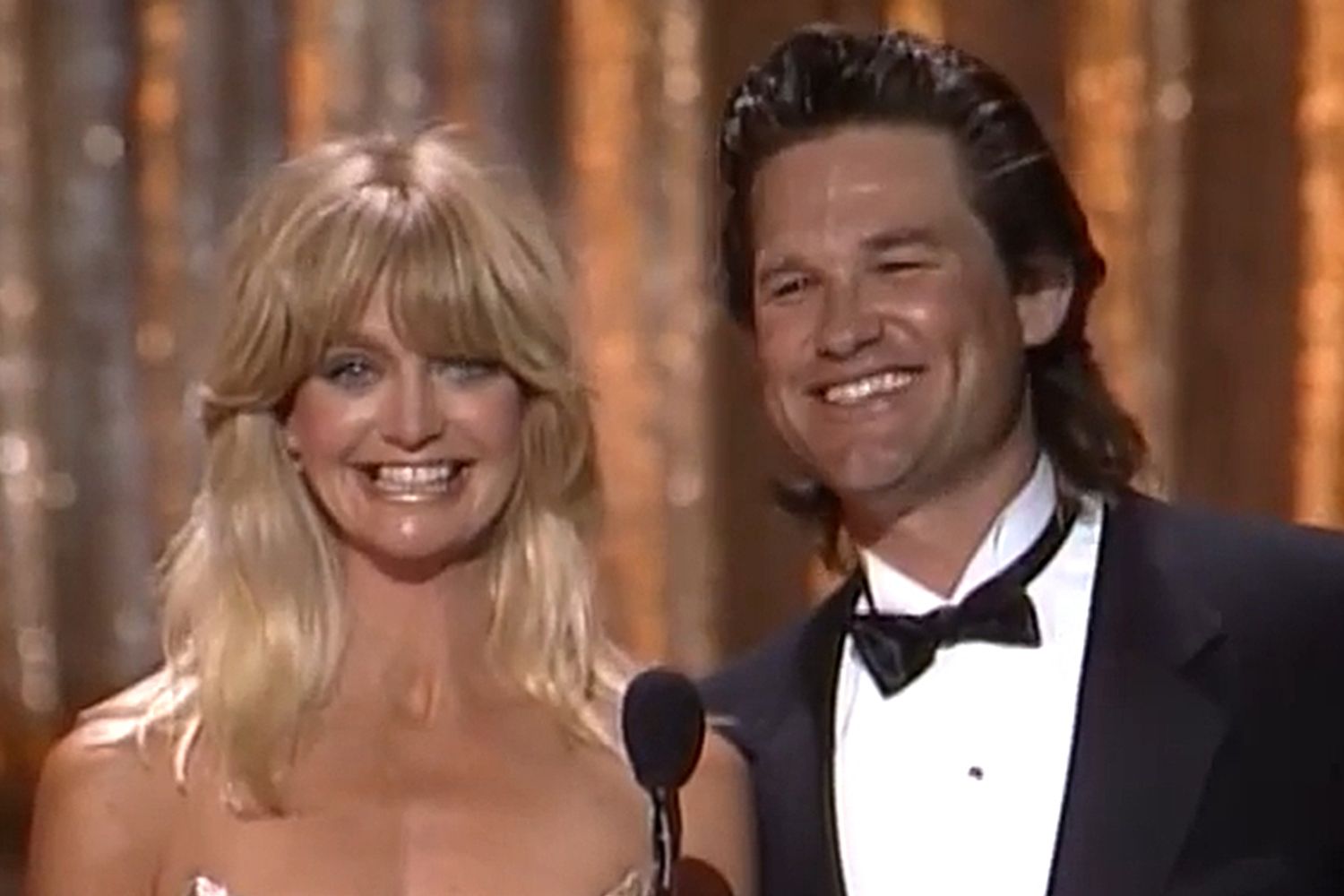 Kurt Russell, Goldie Hawn came up with Oscars proposal bit in shower together