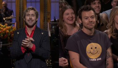 Ryan Gosling and Harry Styles on 'Saturday Night Live.'