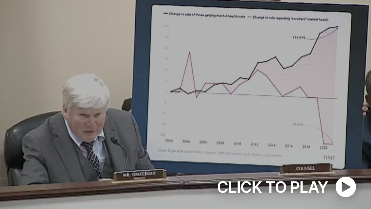 Grothman Opens Roundtable on Examining Mental Health in the MAHA Age