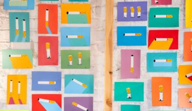 How a Hopkins professor’s mushroom trip led to 1,000 paintings of cigarettes