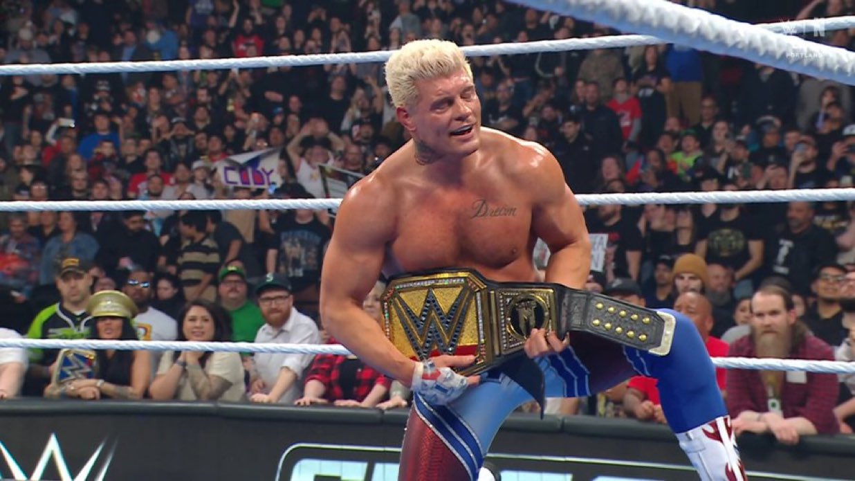 Cody Rhodes wins WWE Championship