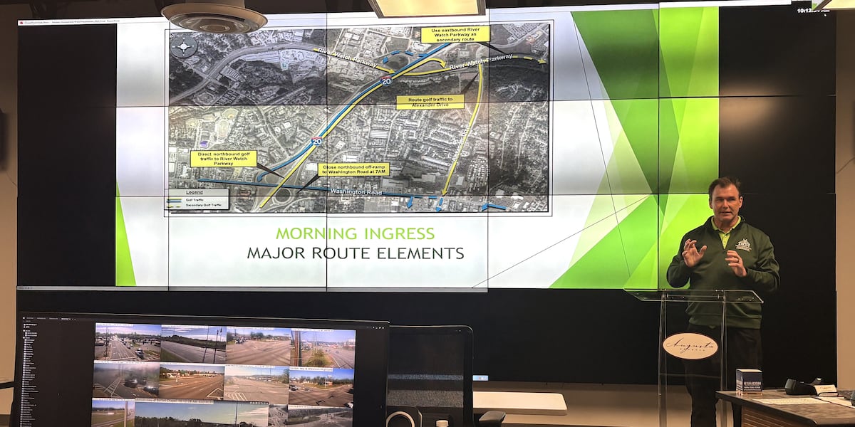 Augusta sets new parking rules, traffic changes for Masters Week