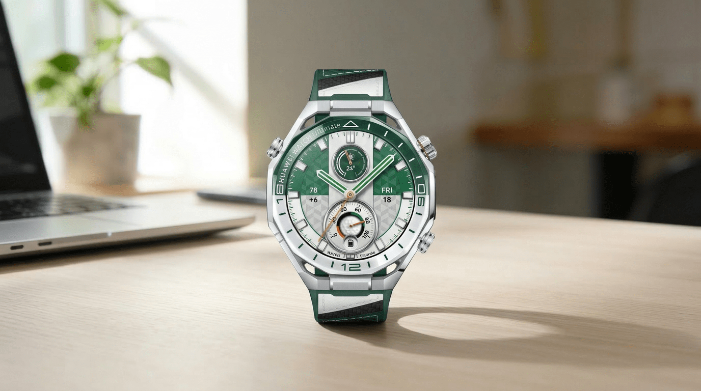 Huawei Watch Ultimate 2 Gets New Luxury Green Edition with 1.5″ AMOLED And 20 ATM Water Resistance