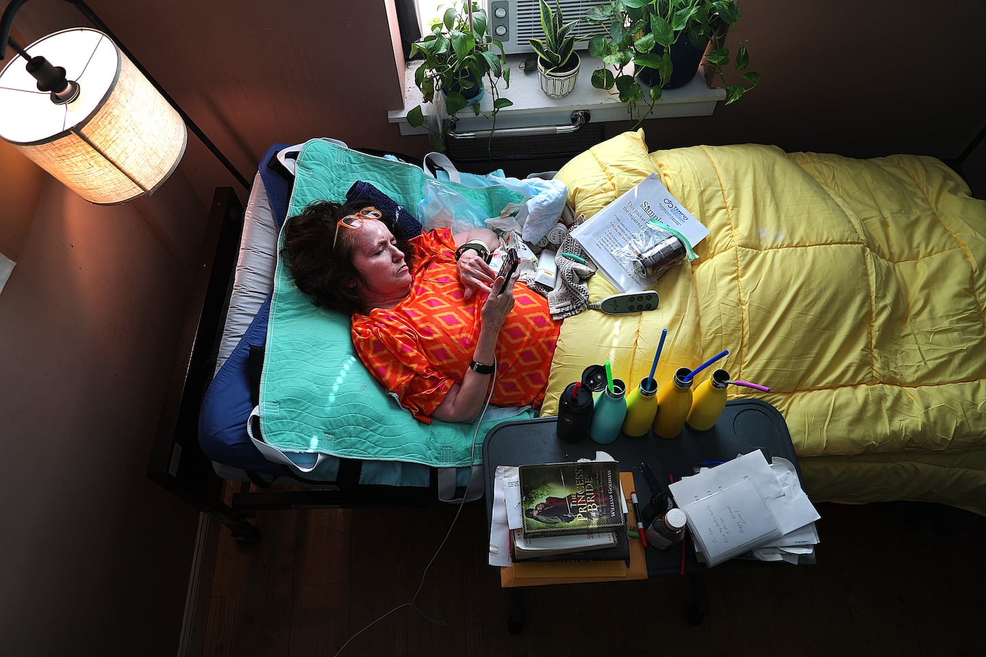 Koa Pea, 63, has been bed-ridden since Sept. 15, 2016, when she fell from her bed and broke her hip. She relies on personal care attendants.