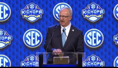 Greg Sankey: SEC Breaking Off Is 'Misinterpretation', Focus Shouldn't Be On SBA