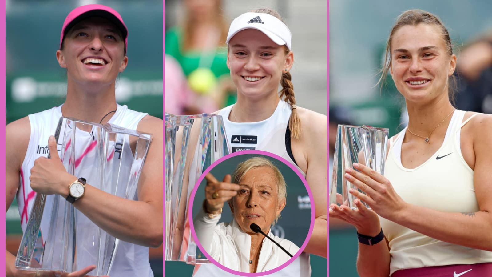 Sabalenka, Rybakina, Swiatek? Martina Navratilova predicts winner