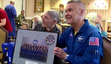 Astronaut reunites with his professor in Colorado Springs after nearly 30 years apart