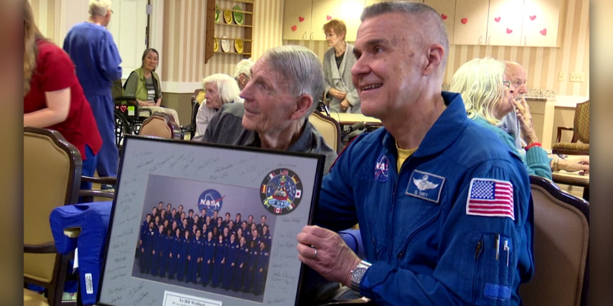 Astronaut reunites with his professor in Colorado Springs after nearly 30 years apart