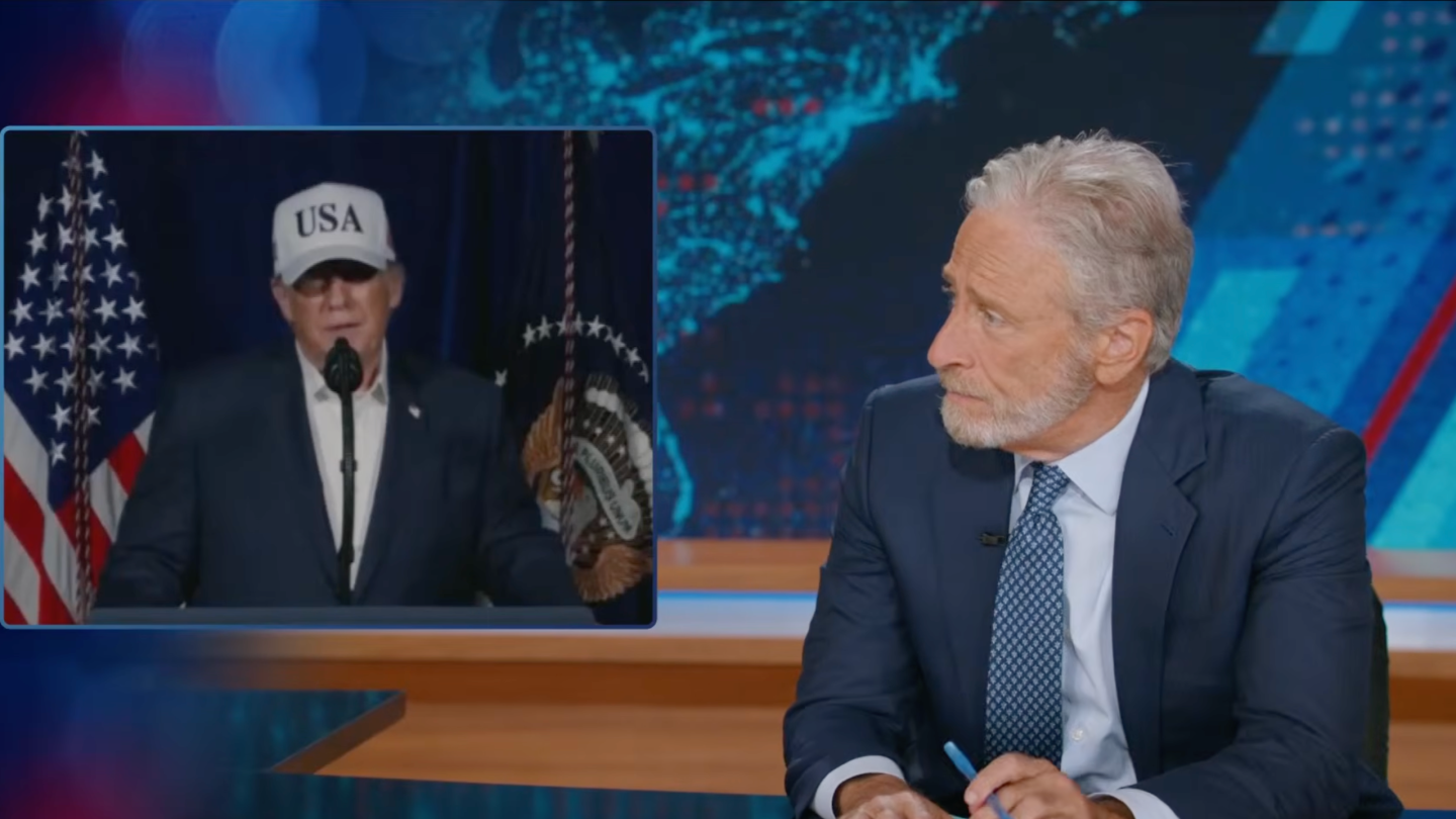 Jon Stewart Reacts to Trump's Iran War