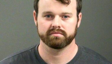 Tontitown police arrest former reality TV star Joseph Duggar, who faces sex crimes charges in Florida