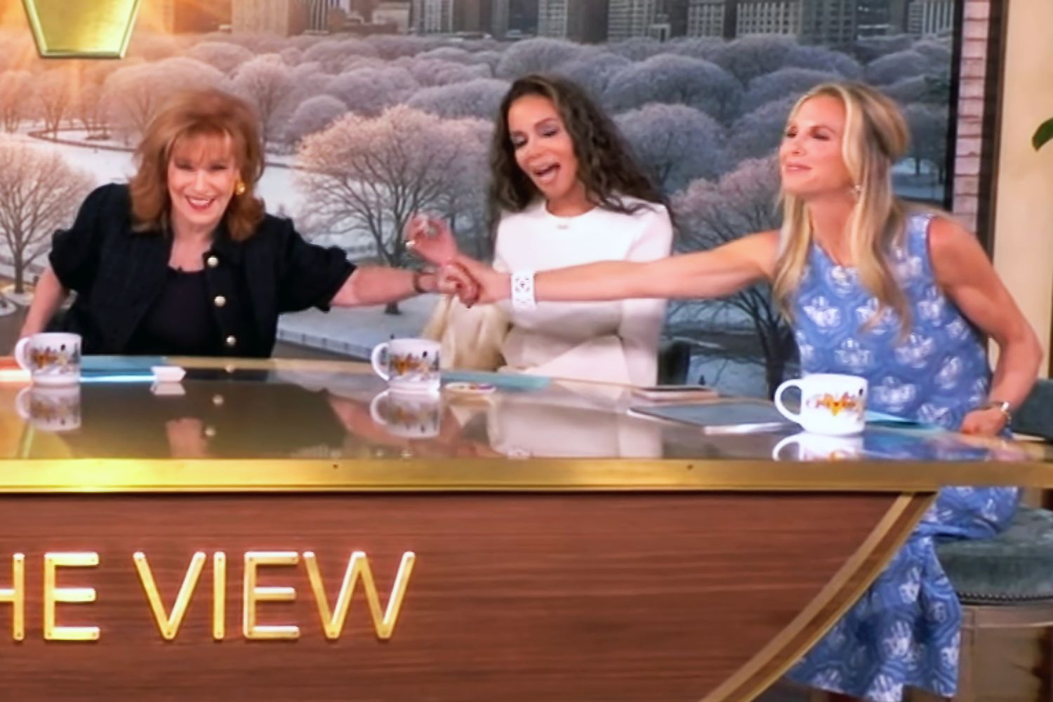 Joy Behar, Elisabeth Hasselbeck stay silent on 'The View' drama
