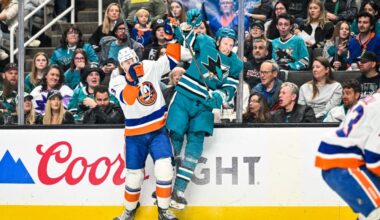 Sharks Stand Up to Islanders, But Lose 2-1 in OT