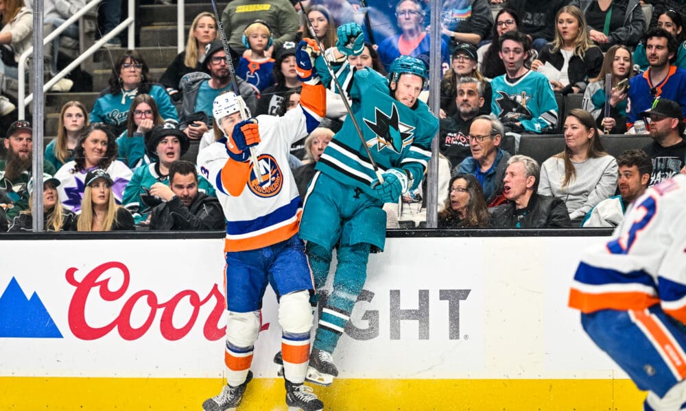 Sharks Stand Up to Islanders, But Lose 2-1 in OT