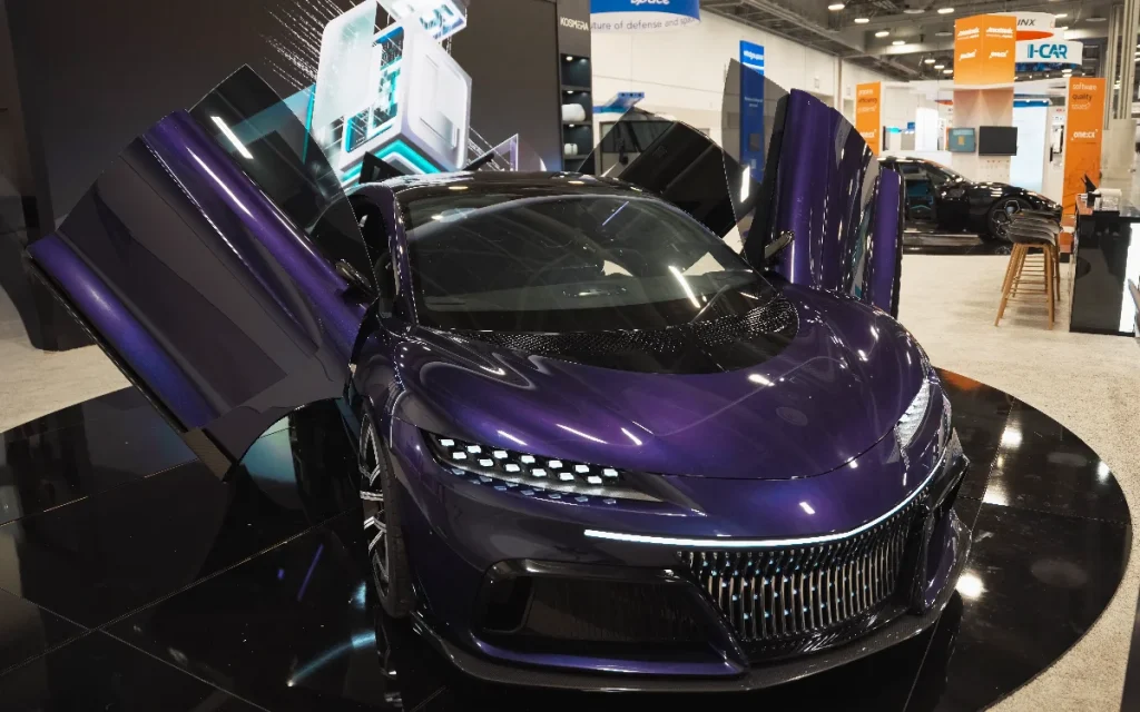 Kosmera revealed two hypercars, one that deploys a drone and one with an inbuilt AI race engineer, and the world will decide which one survives