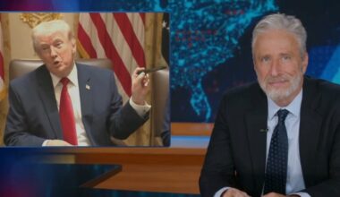 Jon Stewart Says Trump Acts Like 'Grandpa Who's Lost His Filter'