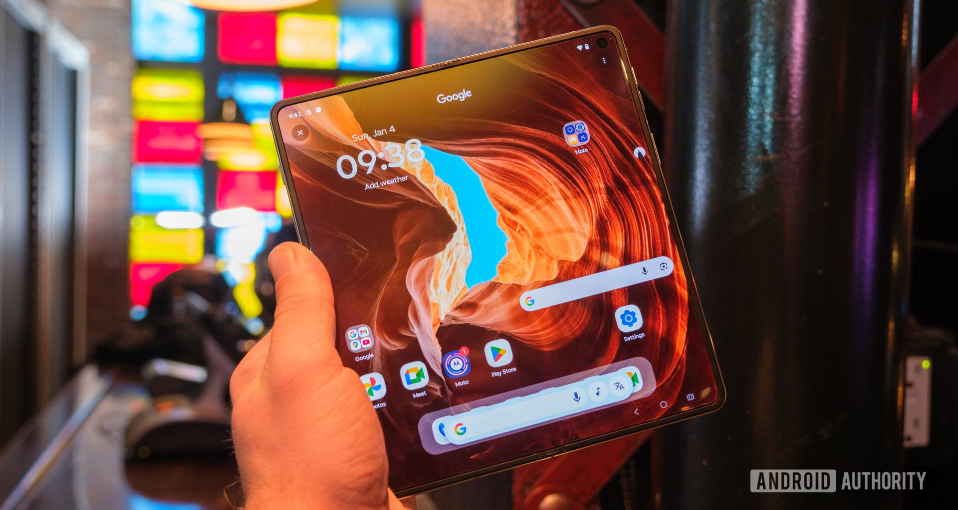 Motorola Razr Fold inner display