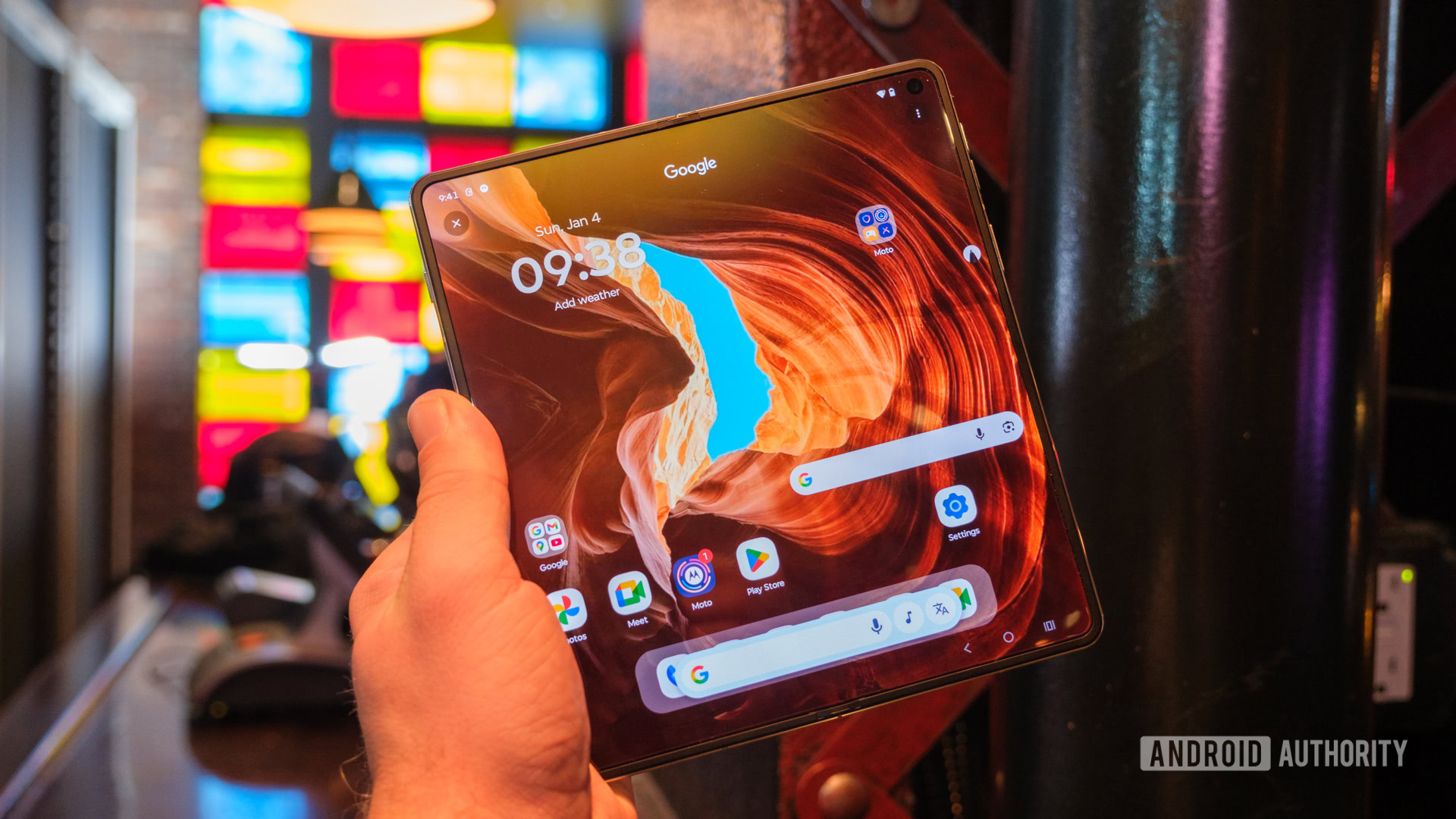 Motorola Razr Fold inner display