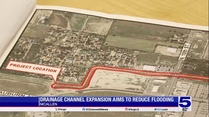 McAllen kicks off $5.6 million drainage project to tackle flooding