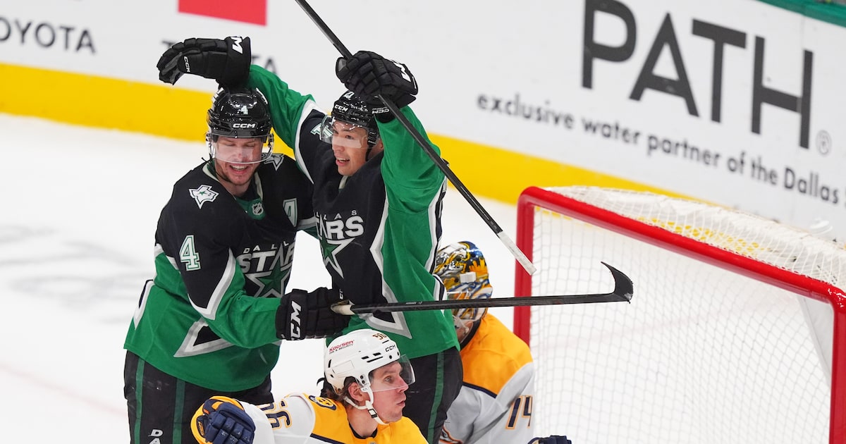 Sizzling Stars stay hot, down Predators in OT to tie franchise record for consecutive wins