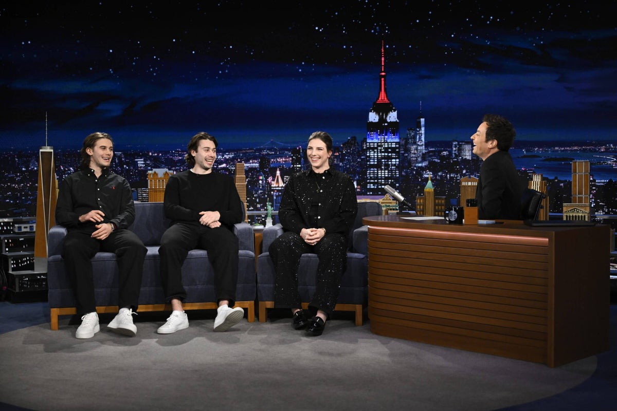 Hughes brothers join Hilary Knight on ‘Tonight Show’ to talk Olympics, stressful proposals
