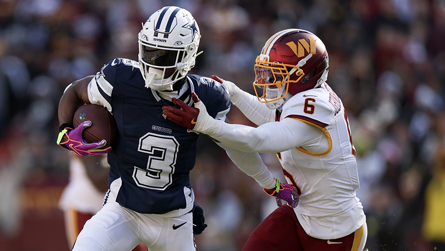 Seattle Seahawks Noah Igbinoghene...