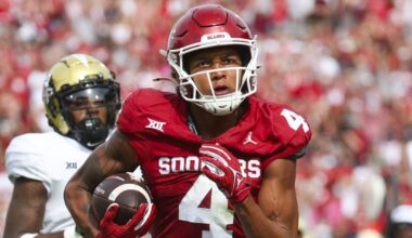 Kentucky DL Tavion Gadson at winter workouts, via UK Athletics