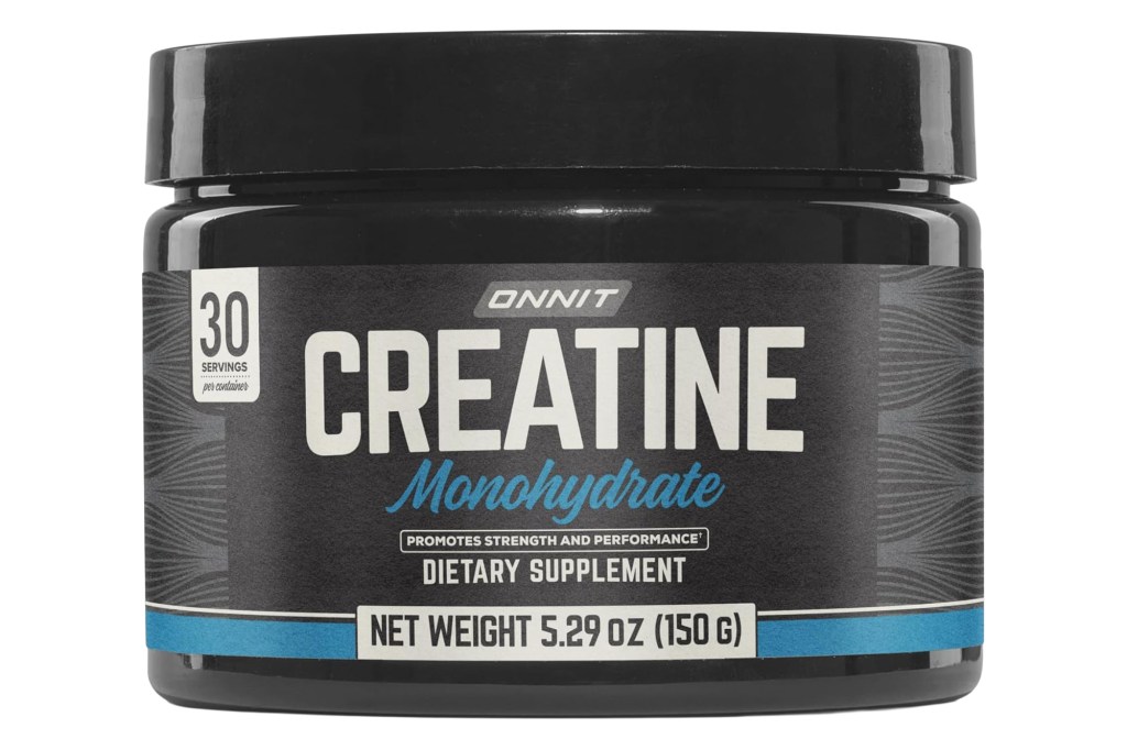 Onnit Creatine Monohydrate dietary supplement, 30 servings.