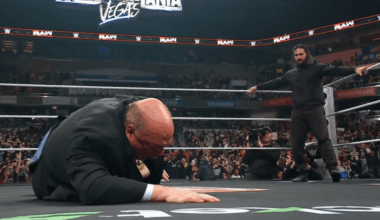 Paul Heyman stomped by Seth Rollins, kidnapped by LA Knight