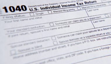 A 1040 tax form printed from the Internal Revenue Service web page is seen, Feb. 13, 2019, in Zelienople, Pa.