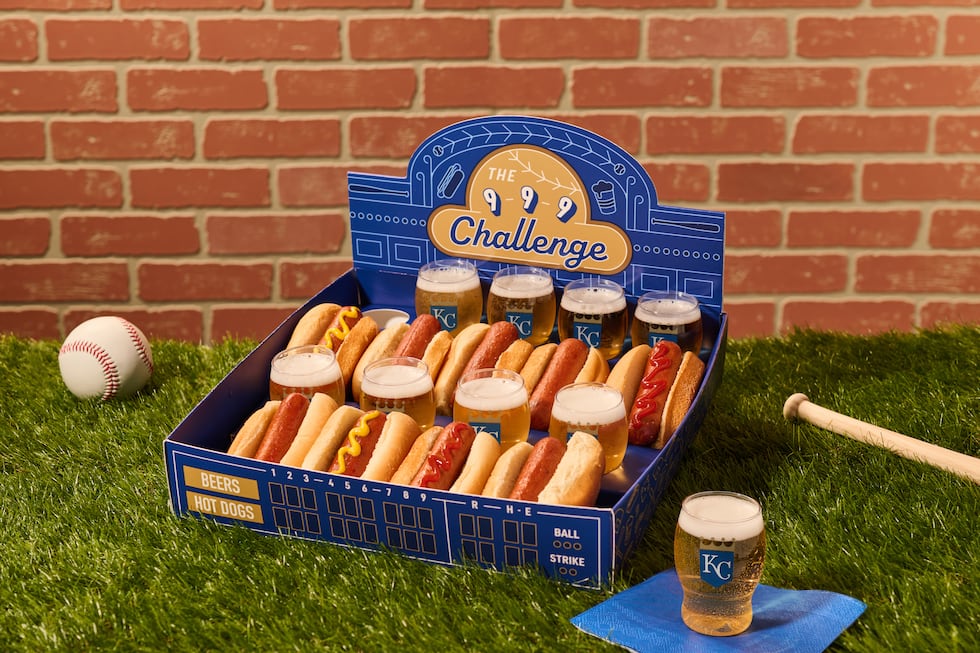 Kauffman Stadium will sell the 9-9-9 Challenge at a select concession stand in 2026.