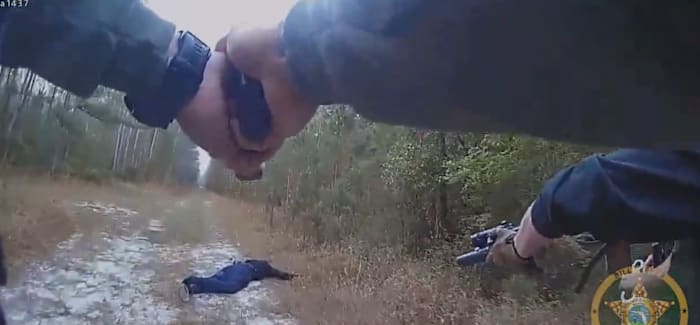 Bodycam video shows hours-long manhunt in Nassau County for man accused in Ponte Vedra Beach double murder