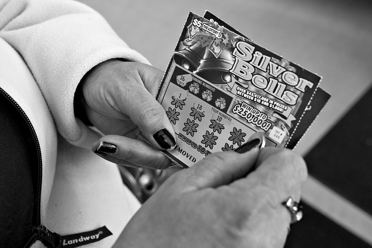 Customers purchased scratch tickets at 350 Food Mart in Somerville in April 2009.