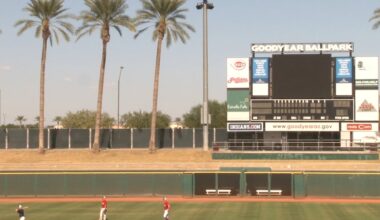 Goodyear Ballpark shifts two spring training games to evening due to heat