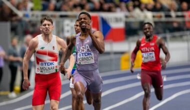 Rickards grad wins World Indoor Championship with 4x400M relay team